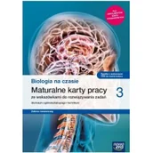 Podręczniki dla liceum - NOWA ERA Nowe biologia na czasie karty pracy maturalne 3 liceum i technikum zakres rozszerzony - Bartłomiej Grądzki, Dawid Kaczmarek, Anna Tyc - miniaturka - grafika 1