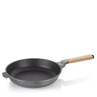 Patelnie - Kela Patelnia VITANA, odlew aluminiowy, szary, 32 cm - miniaturka - grafika 1