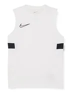 Kamizelki damskie - NIKE Dziecięca kamizelka Y NK DF ACD21 Top SL, biała/czarny/czarny, XS - miniaturka - grafika 1