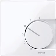 Gniazdka elektryczne - Merten Płytka Centralna Pokojowego Regulatora Temperatury 534725 - miniaturka - grafika 1