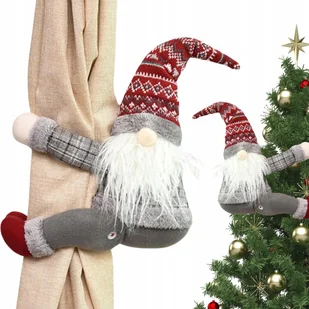 KLAMRA SKRZAT ŚWIĄTECZNY KRASNAL RZEP DEKORACJA ŚWIĄTECZNA CZERWONY 50CM - Ozdoby bożonarodzeniowe - miniaturka - grafika 1