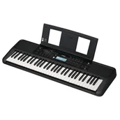 Instrumenty klawiszowe - Keyboard YAMAHA PSR-E383 Czarny - miniaturka - grafika 1