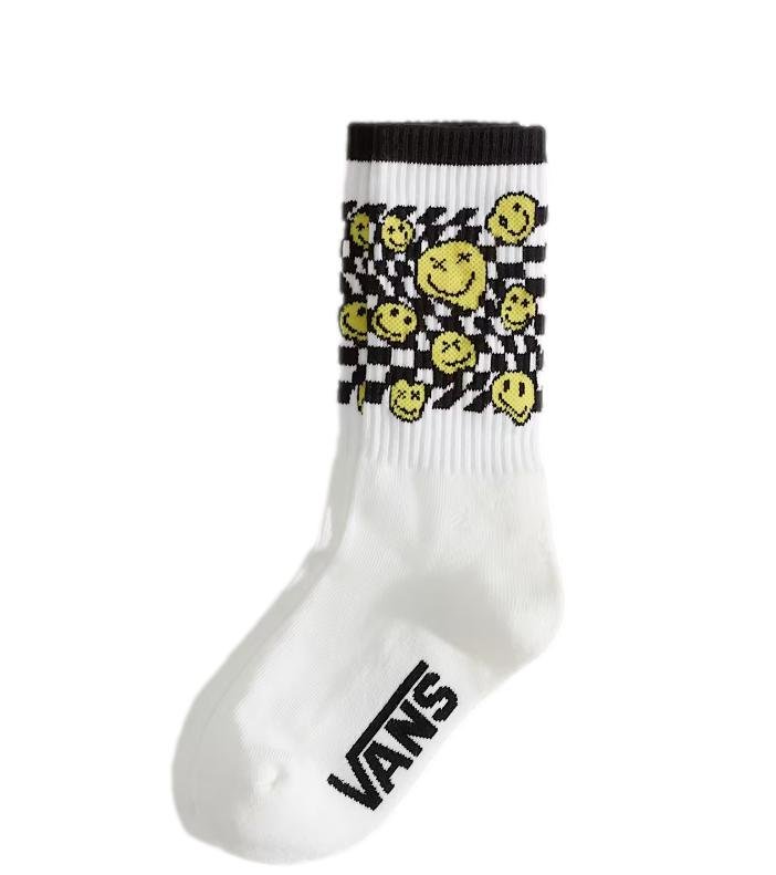 Skarpety Dziecięce VANS Ticker Crew CHBD WHITE (1 para)VN000R32WHT1 XS