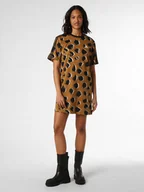 Sukienki - adidas Sportswear - Sukienka damska, brązowy|wielokolorowy|czarny - miniaturka - grafika 1