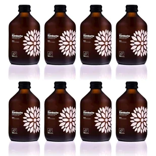 Vigo Yoko Kombucha różana bezglutenowa Zestaw 8 x 330 ml Bio - Żywność - Soki i napoje niegazowane - miniaturka - grafika 1