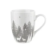 Kubki - Kubek Alaska 340 ml biało-szary - miniaturka - grafika 1