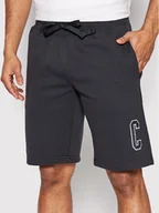 Spodnie sportowe męskie - CHAMPION Szorty sportowe Bermuda 217171 Granatowy Regular Fit - miniaturka - grafika 1