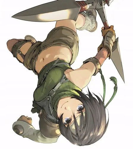 Plakat Anime Final Fantasy VII ff7_047 A2 (custom)