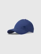 Czapki i chusty sportowe męskie - 4F Czapka z daszkiem unisex 4FWSS25ACABU367-31S Niebieski Roz. S/M - miniaturka - grafika 1