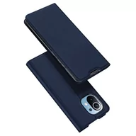 Etui i futerały do telefonów - Dux Ducis Skin Pro kabura etui pokrowiec z klapką Xiaomi Mi 11 niebieski - miniaturka - grafika 1
