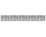 Dekoracje sali - Godan Girlanda dekoracyjna metaliczna 30x300 cm srebrna - miniaturka - grafika 1