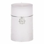 Ozdoby bożonarodzeniowe - Świeczka świąteczna, biały, 713 g - miniaturka - grafika 1