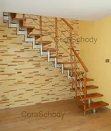 Schody strychowe - Schody metalowe CORA model Mix 250 vertical L-90 12 elementów - miniaturka - grafika 1