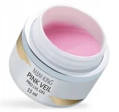 Utwardzacze do paznokci - Mani King Żel Budujący Pink Veil ProLvl 15ml - miniaturka - grafika 1