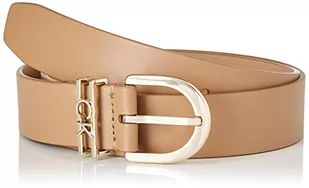 Calvin Klein Damski pasek Ck Must Ck Loop Belt 3,0 cm skórzany pasek, Safari Canvas, 80 - Paski - miniaturka - grafika 1