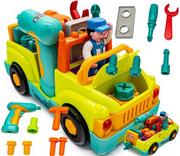 Modele do sklejania - AUTO samochód ŚRUBY DO SKRĘCANIA Zestaw majsterkowicza zabawki dla chłopca - miniaturka - grafika 1