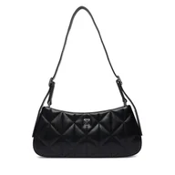 Torebki damskie - Torebka Calvin Klein Quilted Small Shoulder Bag LV04F3327G Czarny - miniaturka - grafika 1