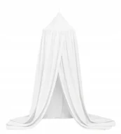 Pościel dla dzieci - BALDACHIM WISZĄCY DZIECIĘCY NA ŁÓŻKO łóżeczko biały namiot 56x230x450cm - miniaturka - grafika 1
