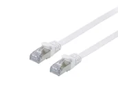 Kable miedziane - Equip 607617 kabel sieciowy Biały 0,5 m Cat6a U/FTP (STP) 607617 - miniaturka - grafika 1