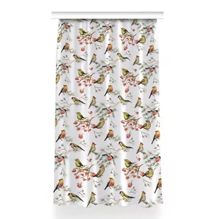 Zasłona z grafiką kolory 150x260 Ptaki na gałęzi, Fabricsy - Zasłony - miniaturka - grafika 1