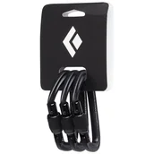 Sprzęt wspinaczkowy - Karabinki Black Diamond HotForge Screwgate 3 Pack - black - miniaturka - grafika 1