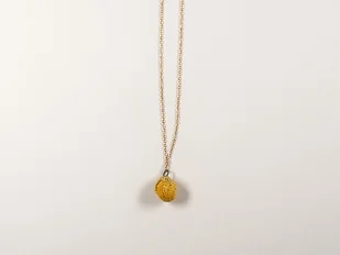 Naszyjnik cytrynka - Naszyjniki - miniaturka - grafika 1