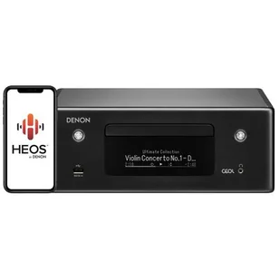 Denon RCD-N10 biały - Odtwarzacze sieciowe - miniaturka - grafika 1