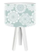 Lampy stojące - Macodesign Lampa biurkowa Delikatna koronka mini-foto-255w, 60 W - miniaturka - grafika 1