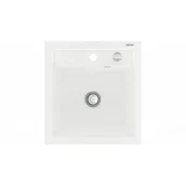 Zlewozmywaki - Mexen Vito zlewozmywak granitowy 1-komorowy 520 x 490 mm, biały - 6503521000-20 - miniaturka - grafika 1