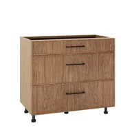 Meble kuchenne - Asti Szafka Dolna Ds-90-2W-1N_Blum Fornir - miniaturka - grafika 1