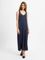 Sukienki - Selected Femme Sukienka damska - SLFRoberta Kobiety niebieski jednolity, S - miniaturka - grafika 1