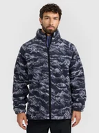 Bluzy damskie - 4F Polar sherpa oversize ze stójką uniseks - granatowy M - miniaturka - grafika 1