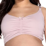 Biustonosze ciążowe - Mitex Biustonosz Mk Easy bra różowy M - miniaturka - grafika 1