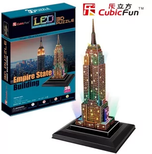 Cubicfun Puzzle 3D Led Empire State Building - Puzzle - miniaturka - grafika 1