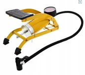 Pompki rowerowe - Pompka Nożna Dunlop Z Manometrem Rower Samochód - miniaturka - grafika 1