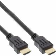 Kable - InLine 4K - UltraHD - Kabel HDMI czarny - 0.5m 17555P - miniaturka - grafika 1