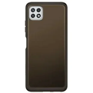 Samsung Galaxy A22 5G - Soft Clear Cover - Black EF-QA226TBEGEU - Etui i futerały do telefonów - miniaturka - grafika 1