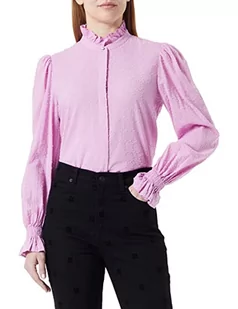 BOSS Damska bluza C_Bellina, Open Pink696, 46 - Bluzy damskie - miniaturka - grafika 1