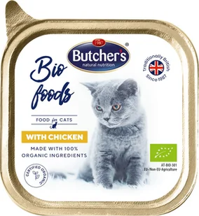 Butchers Bio Food Cat z kurczakiem 85g - Mokra karma dla kotów - miniaturka - grafika 1