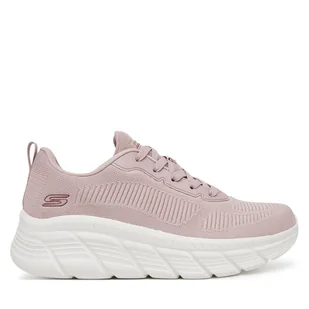 Sneakersy Skechers Bobs B Flex Hi-Flying Hi 117385/BLSH Różowy - Sneakersy damskie - miniaturka - grafika 1