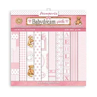 Scrapbooking - Zestaw papierów 30x30 cm Casa Babydream Pink - miniaturka - grafika 1