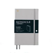 Notesy i bloczki - Notatnik z Organizerem Monocle by Leuchtturm1917 Szary - miniaturka - grafika 1