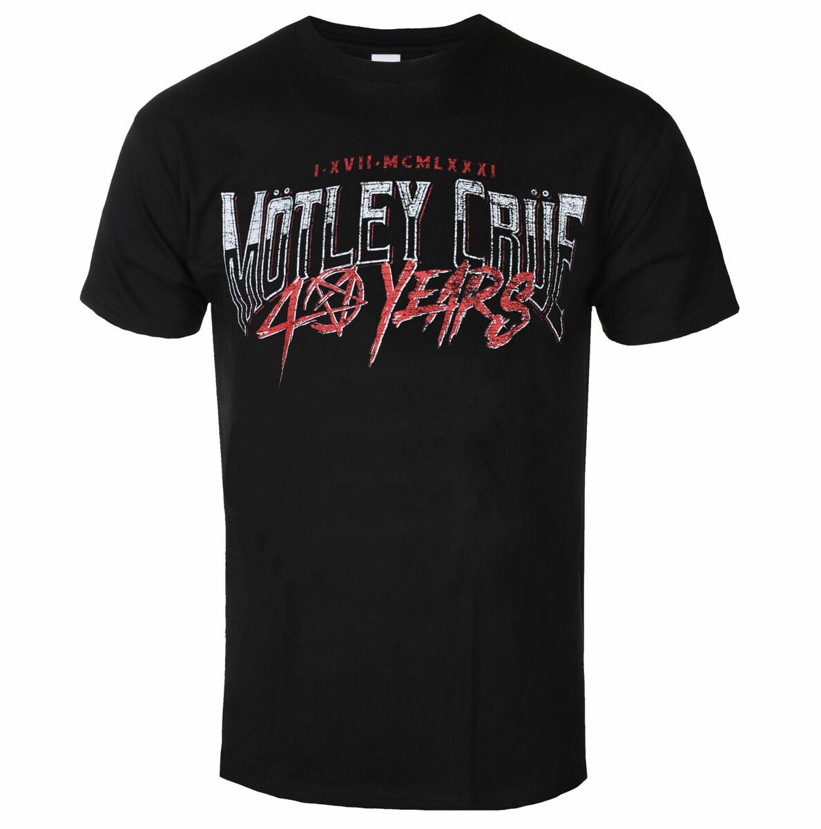 koszulka MOTLEY CRUE - 40 YEARS ( BACK PRINT )-XL