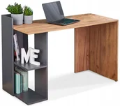 Biurka - Biurko prostokątny Halmar Fino 122 x 57 x 85 cm dąb wotan - miniaturka - grafika 1