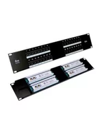 Pozostałe akcesoria sieciowe - Patch panel UTP kat.5e 32 porty LSA 2U - miniaturka - grafika 1