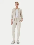 Dresy damskie - EA7 Emporio Armani Dres 8NTV51 TJ9RZ U1088 Beżowy Regular Fit - miniaturka - grafika 1