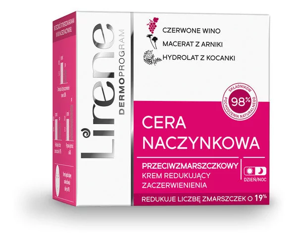 Lirene Cera Naczynkowa - Krem przeciwzmarszczkowy 50ml