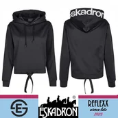 Akcesoria jeździeckie - Eskadron Bluza damska BELLA II HOOD REFLEXX SS 23 - deepgrey - miniaturka - grafika 1