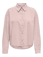 Bluzki damskie - ONLY Bluzka w kolorze jasnoróżowym - miniaturka - grafika 1