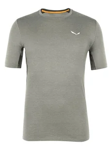 Salewa Koszulka funkcyjna w kolorze khaki - Koszulki sportowe męskie - miniaturka - grafika 1